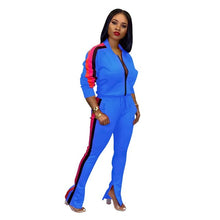 Load image into Gallery viewer, Plus Size 2019 New PINK Letter Print Two Piece Set Sportswear Tracksuit